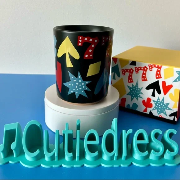 Starbucks Vegas Black Mug with Colorful Shapes - Picture 11 of 12